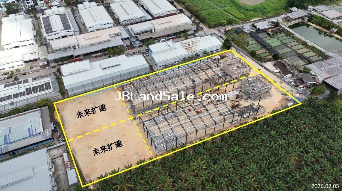 Tanjung Langsat Heavy Industrial Land for Sale (port-adjacent)