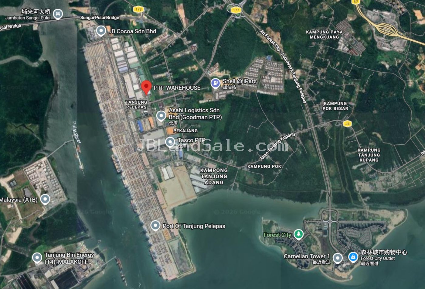 Tanjung Bin / Ptp Logistics & Warehousing Land