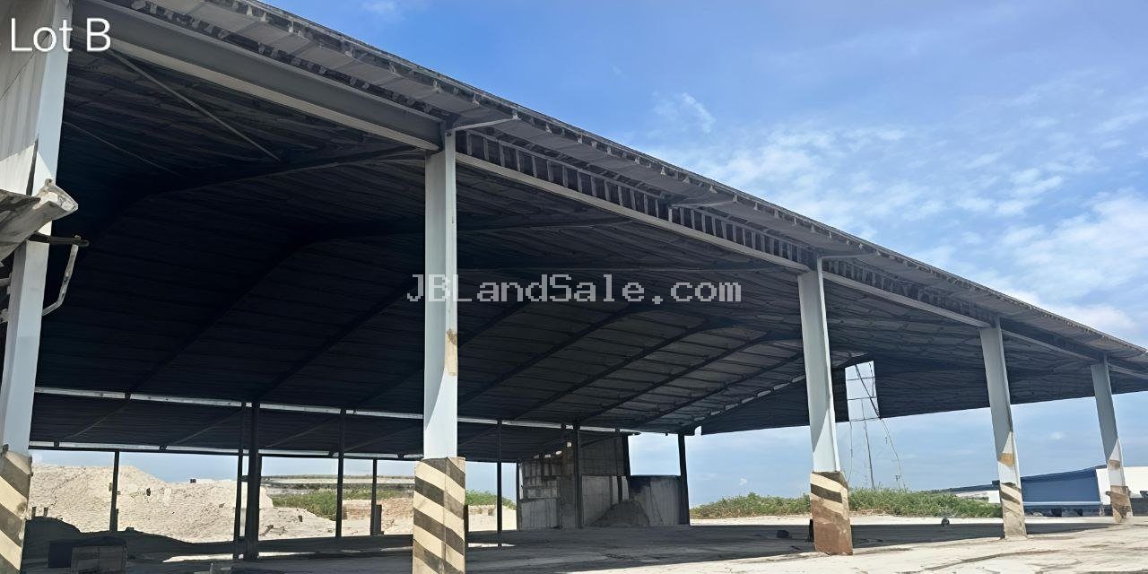 Jalan Air Hitam Kulai — Open-shed Warehouse for Rent (27,838 Sqft)